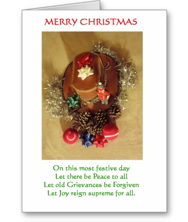 MERRY CHRISTMAS 2015 card